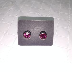 Titanium Stainless Steel Spike Earrings